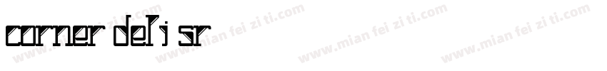 Corner Deli Sr字体转换